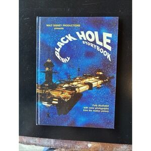 Walt Disney's THE BLACK HOLE Storybook 1979 1st Edition Hardcover Excellent (H13